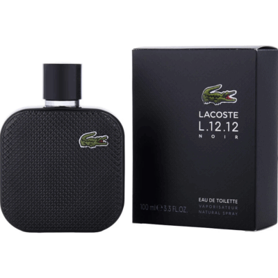 Lacoste Eau De Lacoste L.12.12 Noir men Eau De Toilette Spray 3.3 oz